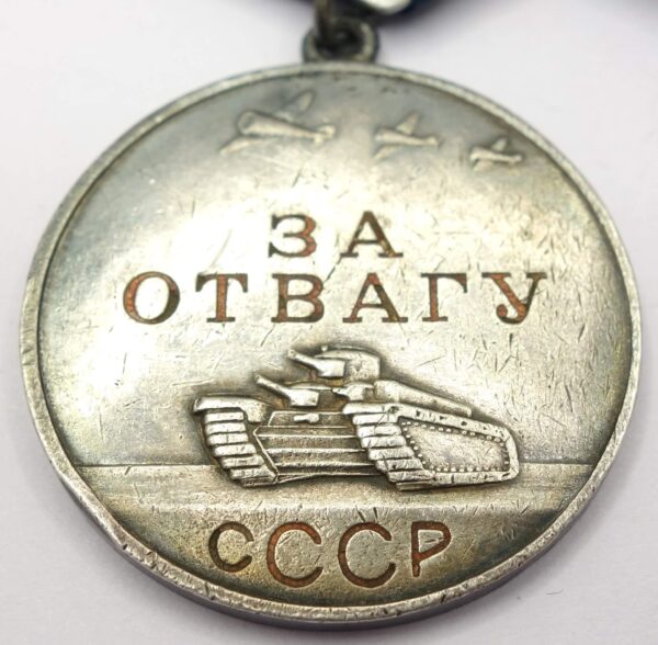 Complete Documented group of the Order of the Red Star #1476283 and Medal for Bravery #156354 + more - Image 17