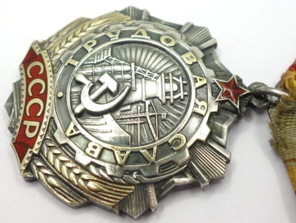 Soviet Order of Labor Glory 3rd class #421223 - Image 8
