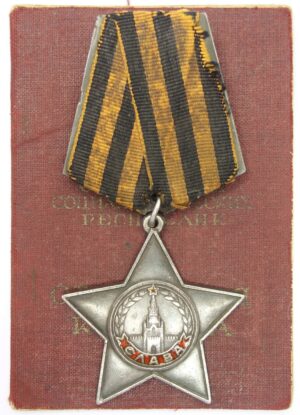 Order of Glory 3rd class with booklet