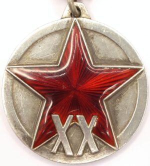 Soviet Medal for the 20th Anniversary of the RKKA