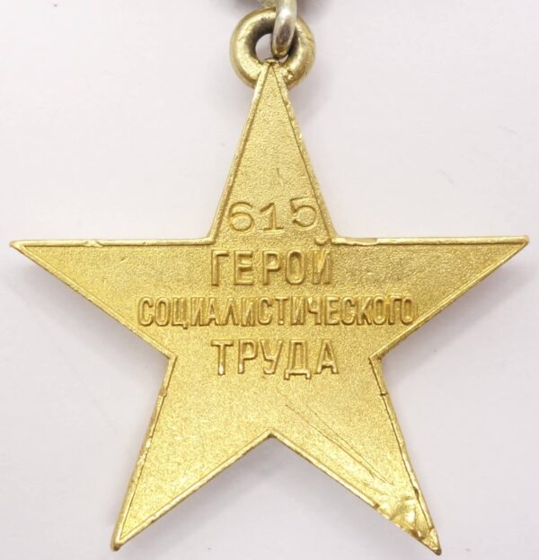 Soviet Hero of Socialist Labor #615 - Image 10