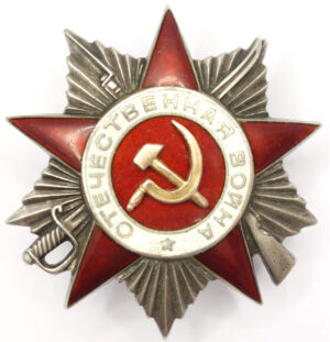 Russian Order of the Patriotic War WW2