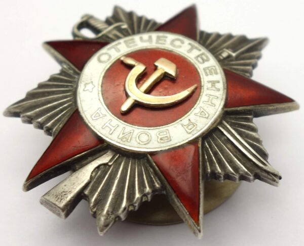 Soviet Order of the Patriotic War 2nd class #253730 - Image 6