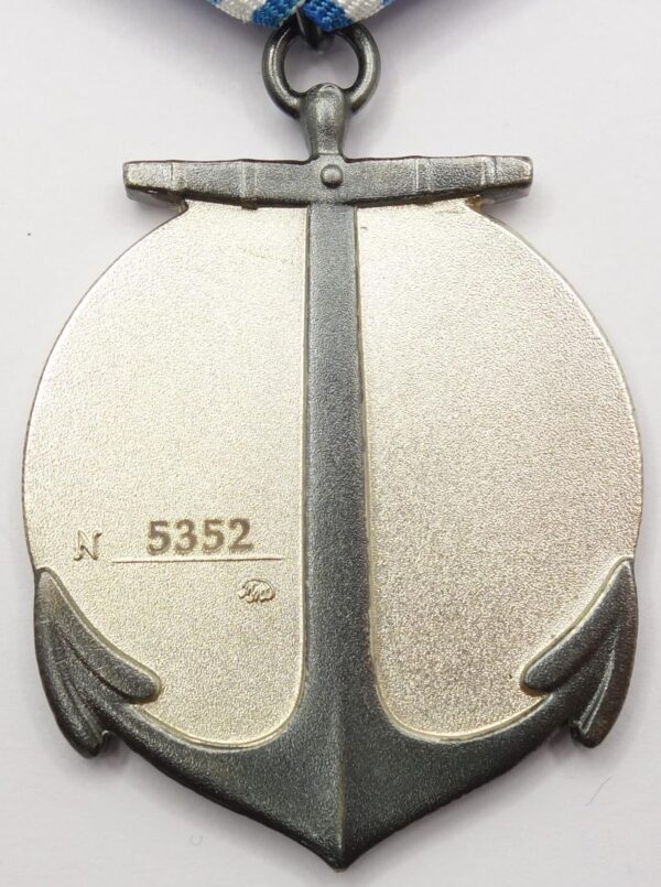Russian Federation Medal of Ushakov #5352 with document and presentation box - Image 9