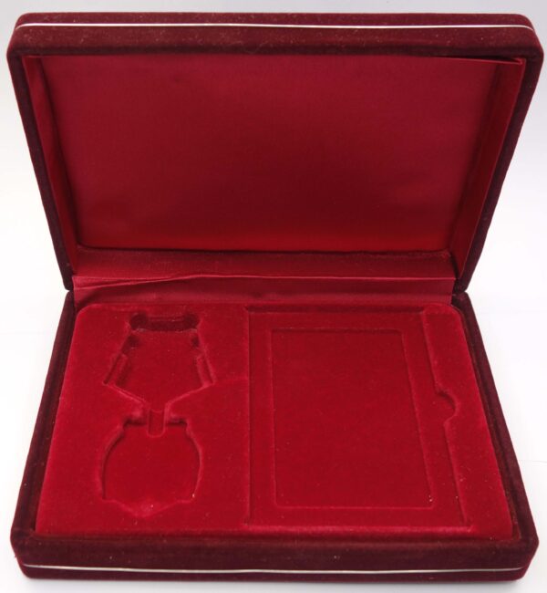 Russian Federation Medal of Ushakov #5352 with document and presentation box - Image 22