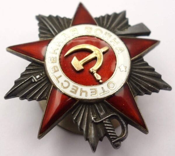 Soviet Order of the Patriotic War 2nd class #406668 - Image 7