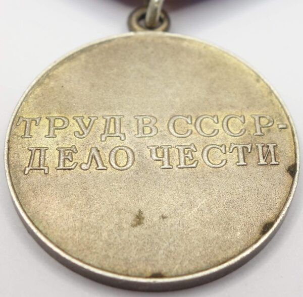 Soviet Medal for Distinguished Labor - Image 9