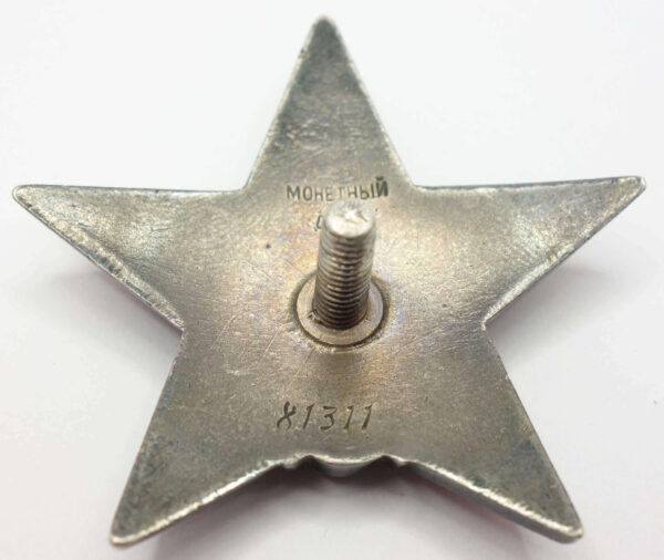 Group of the Order of Alexander Nevsky #9246, Red Banner #91354, Patriotic War 1st class #154896, Red Star #81311 and a Medal for Combat Merit - Image 55