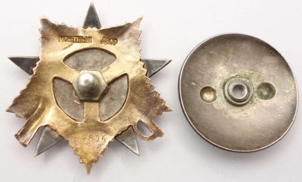 Group of the Order of Alexander Nevsky #9246, Red Banner #91354, Patriotic War 1st class #154896, Red Star #81311 and a Medal for Combat Merit - Image 36