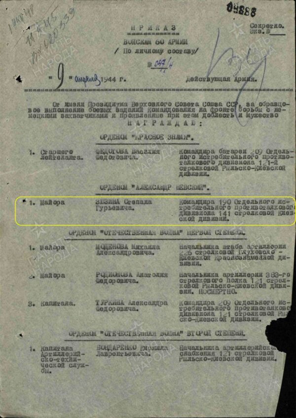 Soviet Order of Alexander Nevsky #6023 - Image 21