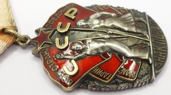 Set of two Orders of the Badge of Honor #261382 and #1299262 with booklets to husband and wife - Image 10