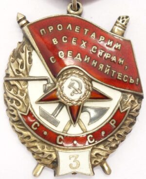 Order of the Red Banner 3rd award