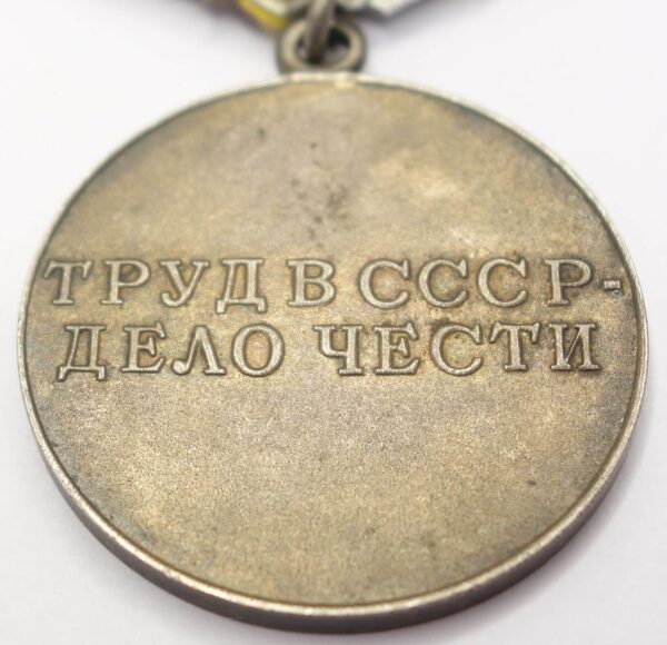 Soviet Medal for Distinguished Labor - Image 9