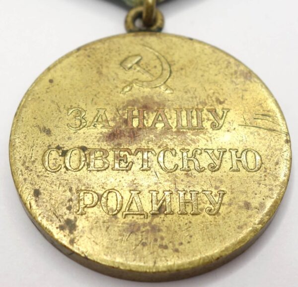 Soviet Medal for the Defense of the Polar Region variation 1 with document - Image 11