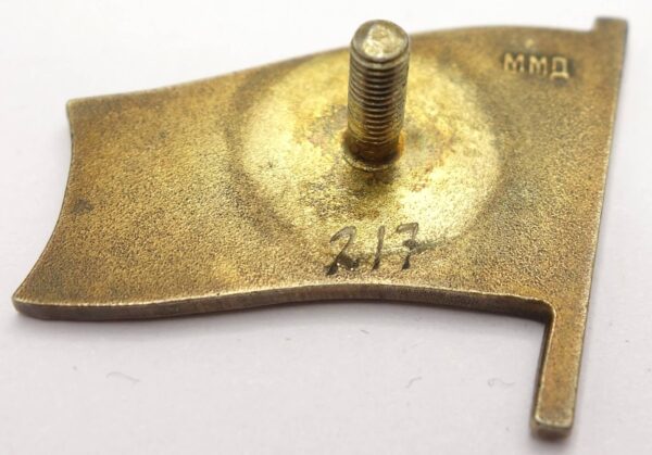 Supreme Soviet of the USSR membership/ deputy badge (screwback variation) #217 - Image 9