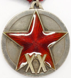 Soviet Medal for the 20th Anniversary of the RKKA