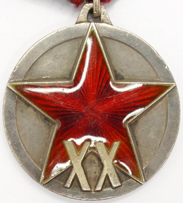 Soviet Medal for the 20th Anniversary of the RKKA