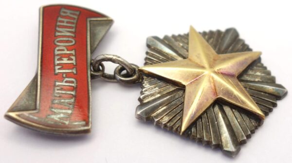 Soviet Order of Mother Heroine #272206 with large folder and box - Image 9
