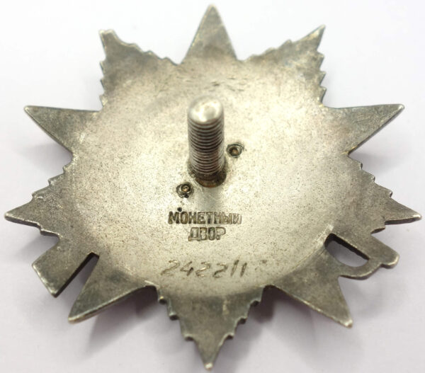 Soviet Order of the Patriotic War 2nd class #242211 - Image 8
