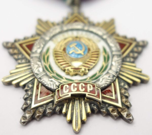 Soviet Order of Friendship of Peoples #35909 with booklet - Image 8