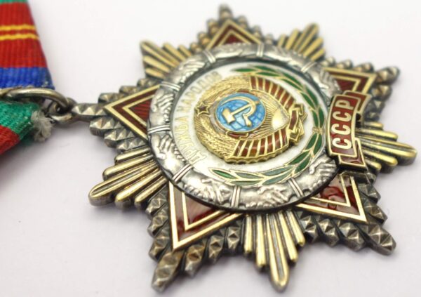 Soviet Order of Friendship of Peoples #35909 with booklet - Image 10