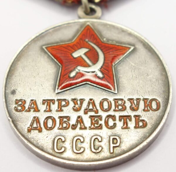 Soviet Medal for Labor Valor - Image 7