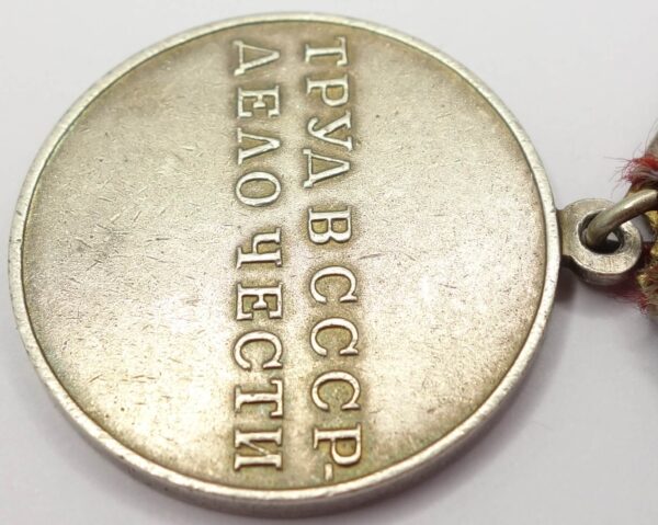 Soviet Medal for Labor Valor - Image 10