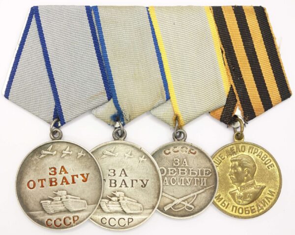Group of a Soviet Order of the Red Star