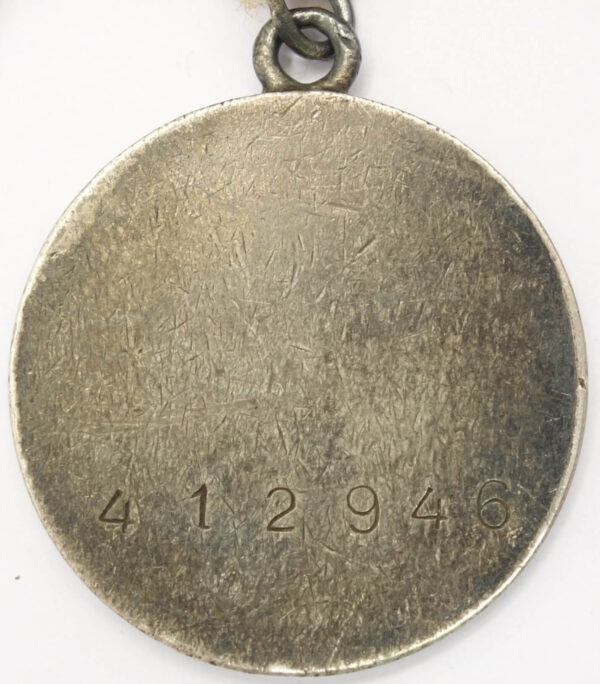 Complete Group of Soviet Awards: Order of the Red Star #675160, Medal for Bravery #286668 and one without s/n, Medal for Combat Merit #412946 and Medal for the Victory over Germany - Image 25