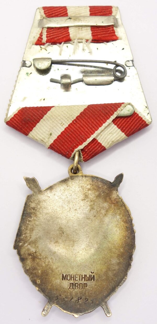 Complete documented group of Soviet Awards. Red Banner #551825, Order of the Patriotic War 1st class #78911 and second class #141105, Order of the Red Star #63667 + more - Image 3