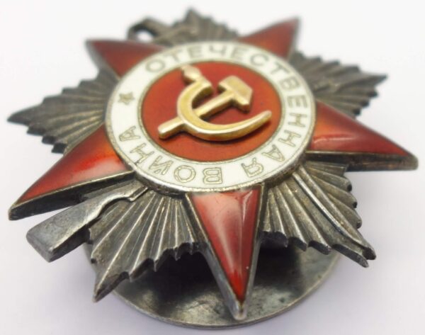 Complete documented group of Soviet Awards. Red Banner #551825, Order of the Patriotic War 1st class #78911 and second class #141105, Order of the Red Star #63667 + more - Image 30