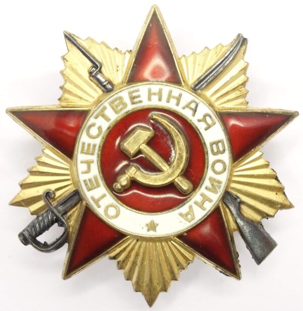 Complete documented group of Soviet Awards. Red Banner #551825, Order of the Patriotic War 1st class #78911 and second class #141105, Order of the Red Star #63667 + more - Image 45