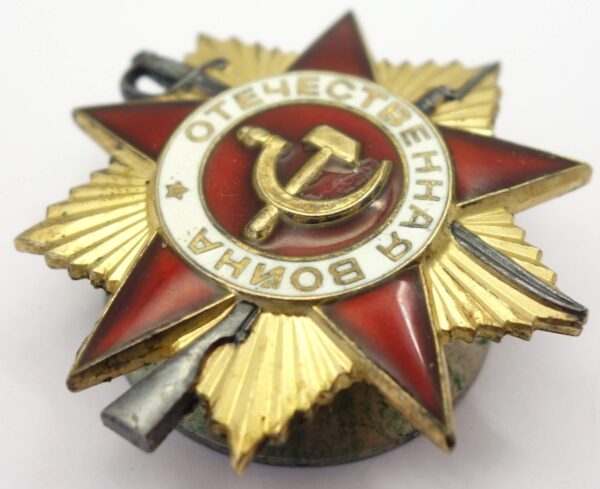 Complete documented group of Soviet Awards. Red Banner #551825, Order of the Patriotic War 1st class #78911 and second class #141105, Order of the Red Star #63667 + more - Image 50