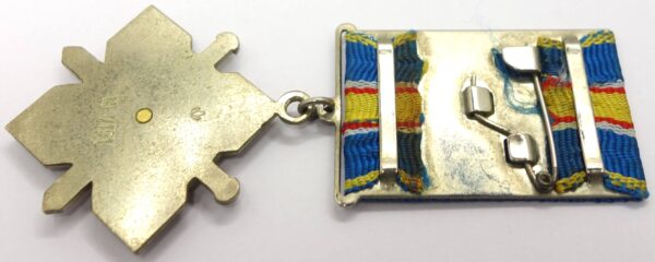 Set of Ukrainian awards and documents. Order for Courage 3rd class #7151 and a Badge to a Partisan of Ukraine - Image 9