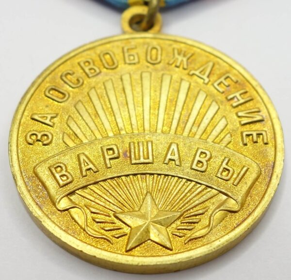 Soviet Medal for the Liberation of Warsaw variation 2 - Image 7