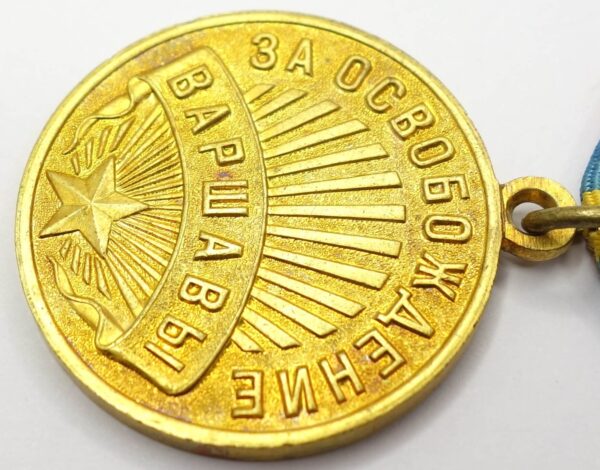 Soviet Medal for the Liberation of Warsaw variation 2 - Image 8
