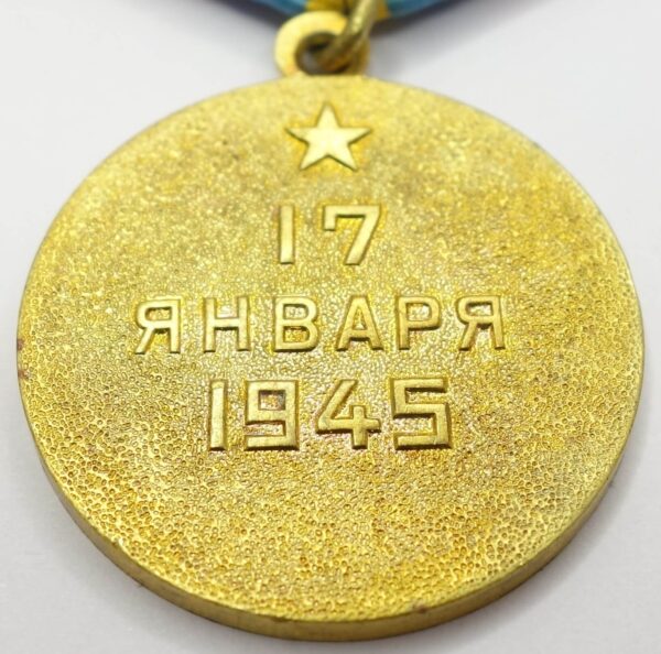 Soviet Medal for the Liberation of Warsaw variation 2 - Image 9