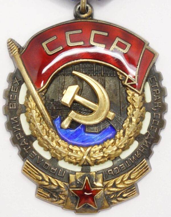 Documented Group of an Order of the Red Banner of Labor #822949 and Medal for Distinguished Labor  - Image 4