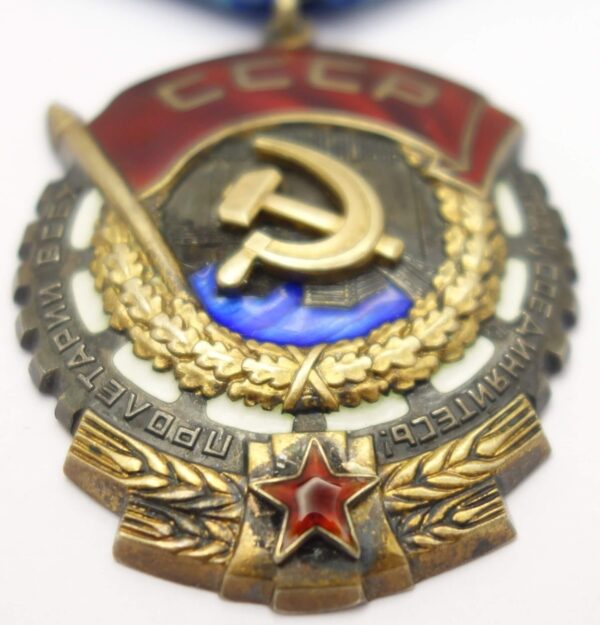 Documented Group of an Order of the Red Banner of Labor #822949 and Medal for Distinguished Labor  - Image 8