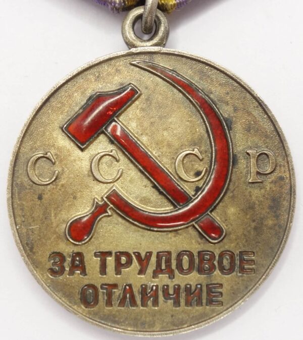 Documented Group of an Order of the Red Banner of Labor #822949 and Medal for Distinguished Labor  - Image 16