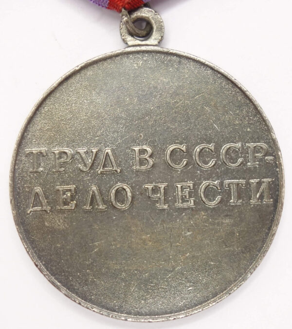 Group of Awards: Medals for Labor Valor, Distinguished Labor , Valiant Labor and Victory over Germany - Image 7