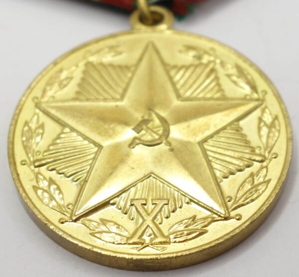 Soviet Medal for Impeccable Service in the KGB 3rd class - Image 7