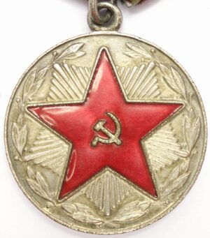 Soviet Medal for Impeccable Service MOOP LIT. SSR (Lithuania)