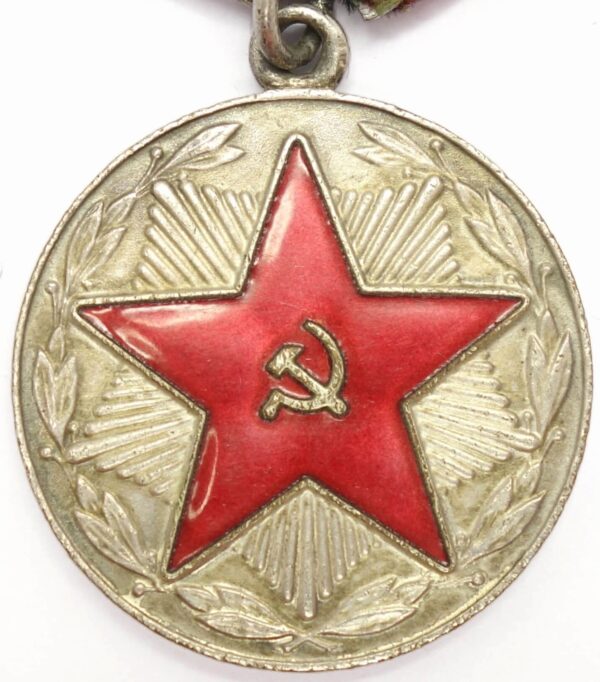 Soviet Medal for Impeccable Service MOOP LIT. SSR (Lithuania)