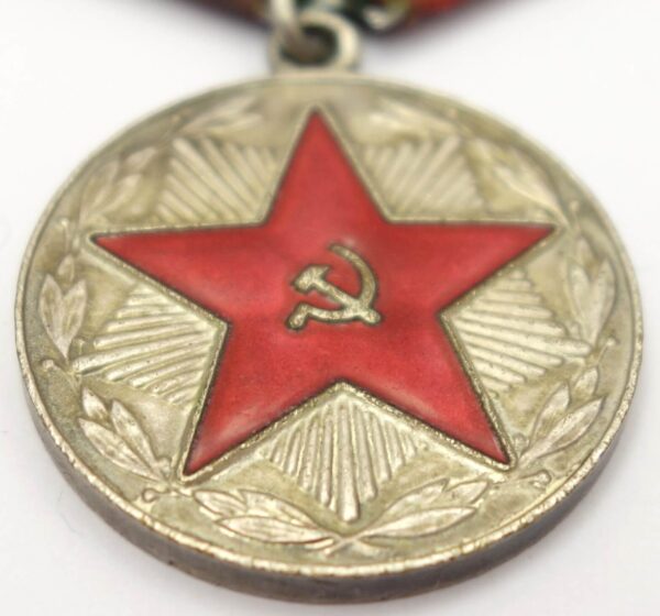 Soviet Medal for Impeccable Service 1st class MOOP LIT. SSR (Lituania) - Image 7
