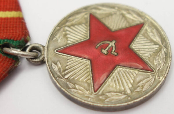 Soviet Medal for Impeccable Service 1st class MOOP LIT. SSR (Lituania) - Image 9