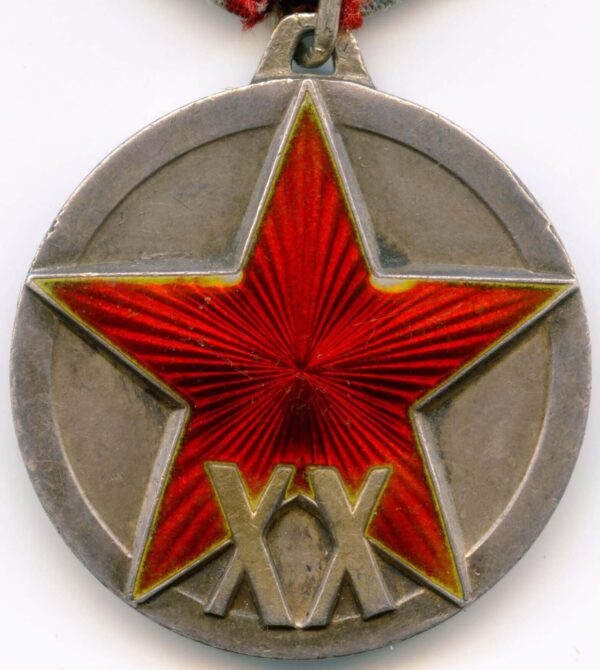 Soviet Medal for the 20th Anniversary of the RKKA