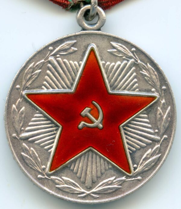 Silver Medal for Impeccable Service