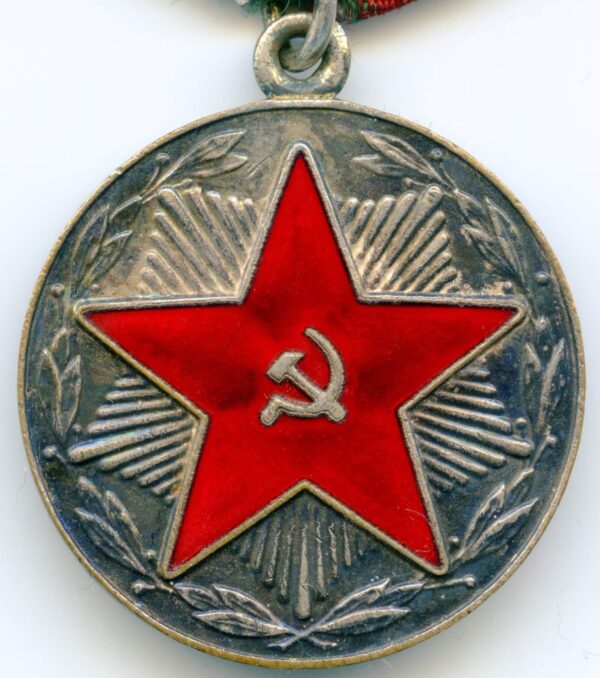 Medal for Impeccable Service MOOP 20 years Uzbekistan