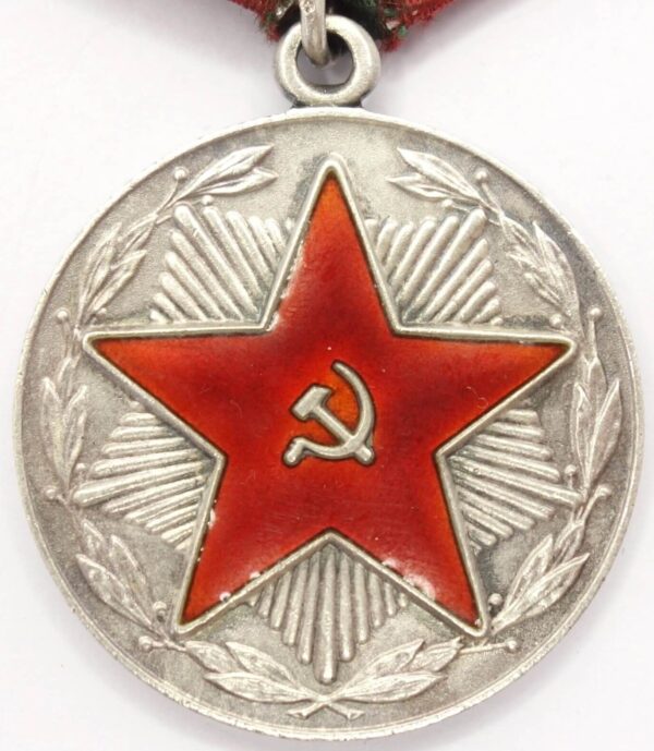 Silver Medal for Impeccable Service